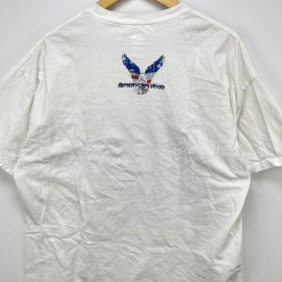 Vintage NASCAR America USA Trump Patriot T-Shirt XL Racing - Picture 7 of 12